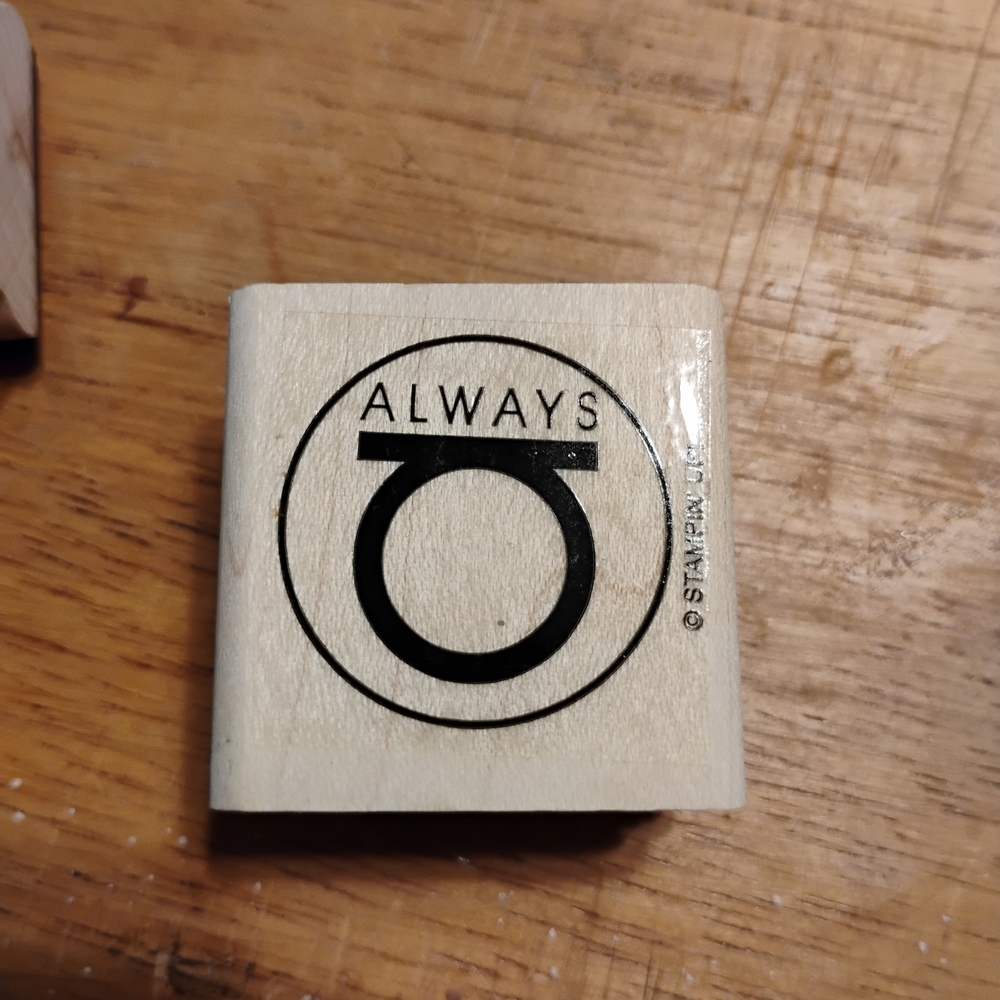 Stampin' Up! Always Rubber Stamp